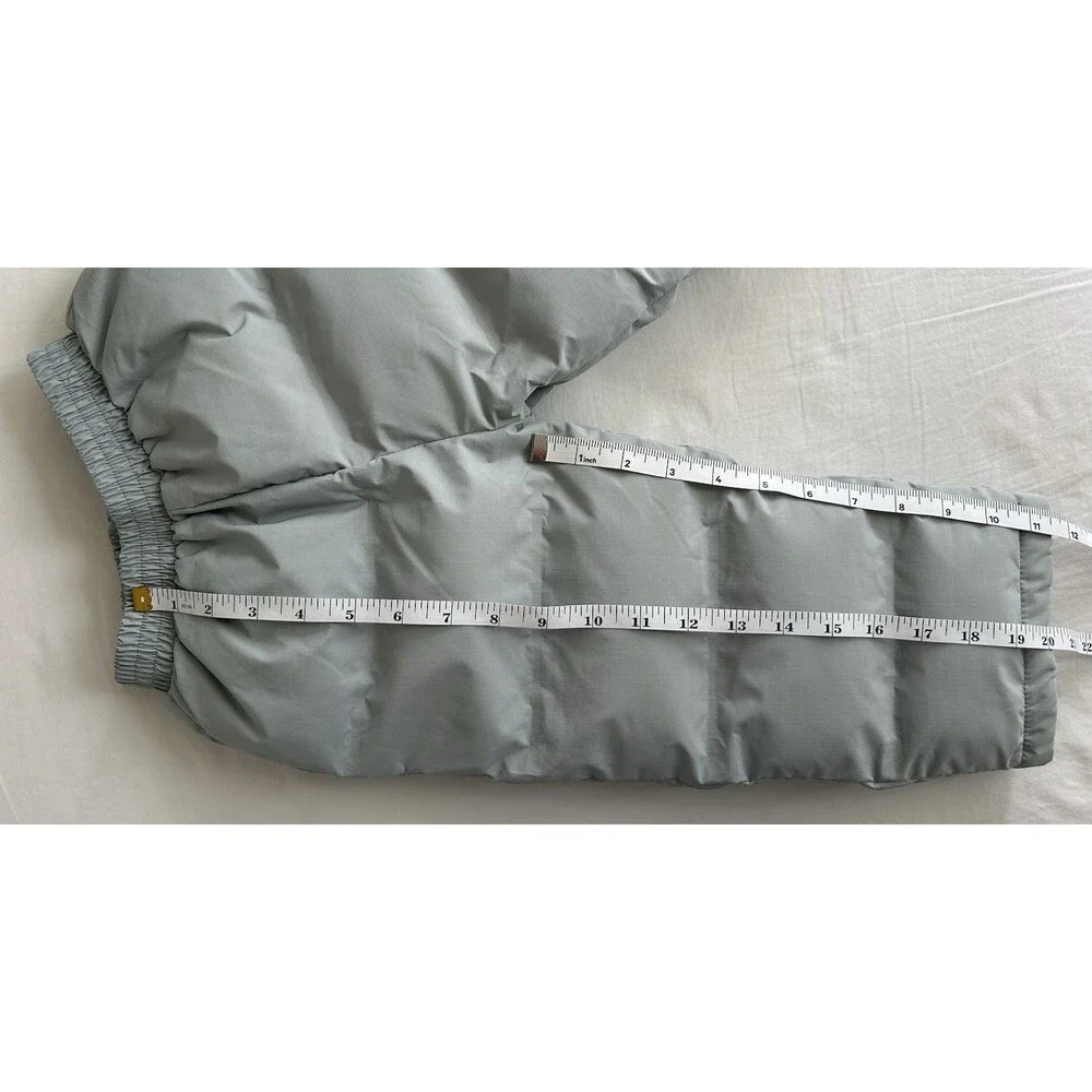NWOT Zara Gray Insulated Quilted Snow Pants Ripstop Winter Unisex 2-3Y (98)
